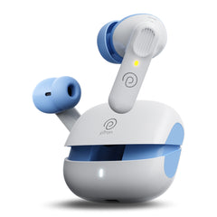 pTron Zenbuds 1 V2 ANC Bluetooth in Ear Earbuds 32Db Quietsound Tech,13Mm Hyperdrivers with 4D Panaromic Audio,4 Quadpro ANC Mics,40Ms Low Latency Game/Music Modes,Bluetooth V5.3 (White)