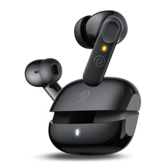 pTron Zenbuds 1 V2 ANC Bluetooth in Ear Earbuds 32Db Quietsound Tech,13Mm Hyperdrivers with 4D Panaromic Audio,4 Quadpro ANC Mics,40Ms Low Latency Game/Music Modes,Bluetooth V5.3 (Black)