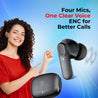 pTron Zenbuds 1 V2 ANC Bluetooth in Ear Earbuds 32Db Quietsound Tech,13Mm Hyperdrivers with 4D Panaromic Audio,4 Quadpro ANC Mics,40Ms Low Latency Game/Music Modes,Bluetooth V5.3 (Black)