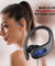 pTron Bassbuds Sports In-Ear TWS Earbuds with Ultra HD Mic, 13mm HyperDrive Transducers with Bass Emitters, 45H Playtime, 45ms HyperLow-Latency, BTV5.3 Wireless Headphones, Type-C Charging & IPX5 (Black)