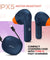 pTron Bassbuds NX in Ear TWS Earbuds, TruTalk AI-ENC Calls, 32Hrs Playtime, 13mm Drivers, Bluetooth 5.3 Wireless Headphone, Voice Assistant, Type-C Fast Charging & IPX5 Water Resistant (Bold Blue)