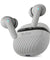 pTron Bassbuds Bliss Quad Mic In-Ear TWS Earbuds with TruTalk ENC Calls, 40H Playtime, 50ms Game/Music Modes, BT5.3 Headphones, Type C Fast Charging & IPX5 Water Resistant (Grey)