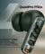 pTron Bassbuds Bliss Quad Mic In-Ear TWS Earbuds with TruTalk ENC Calls, 40H Playtime, 50ms Game/Music Modes, BT5.3 Headphones, Type C Fast Charging & IPX5 Water Resistant (Green)