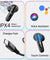 pTron Bassbuds Astra In-Ear TWS Earbuds with Stereo Sound, 34Hrs Playtime, Stereo Calls, Bluetooth V5.3 Headphones with Quick Pairing, Touch Control, Voice Assistant, Type C Charging & IPX4 (Black)