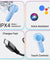 pTron Bassbuds Astra In-Ear TWS Earbuds with Stereo Sound, 34Hrs Playtime, Stereo Calls, Bluetooth V5.3 Headphone with Quick Pairing, Touch Control, Voice Assist, Type C Charging & IPX4 (Light Blue)