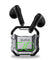 pTron Bassbuds Xtreme in-Ear TWS Earbuds with HD mic, 32Hrs Playtime, Bluetooth V5.3 Wireless Headphones, 13mm Dynamic Driver, Stereo Calls, Deep Bass, IPX4 & Type-C Fast Charging (Grey & Black)