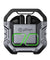 pTron Bassbuds Xtreme in-Ear TWS Earbuds with HD mic, 32Hrs Playtime, Bluetooth V5.3 Wireless Headphones, 13mm Dynamic Driver, Stereo Calls, Deep Bass, IPX4 & Type-C Fast Charging (Grey & Black)