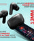 pTron Bassbuds Joy in-Ear Wireless Earbuds, Immersive Sound, 32Hrs Playtime, Clear Calls TWS Earbuds, Bluetooth V5.1 Headphone, Type-C Fast Charging, Voice Assist & IPX4 Water Resistant (Black Matt)