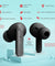 pTron Bassbuds Joy in-Ear Wireless Earbuds, Immersive Sound, 32Hrs Playtime, Clear Calls TWS Earbuds, Bluetooth V5.1 Headphone, Type-C Fast Charging, Voice Assist & IPX4 Water Resistant (Black Matt)