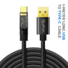 pTron Solero 65W USB to Type-C Super Fast Charging USB Cable Compatible with Samsung,OnePlus,Oppo,Vivo,Xiaomi,Realme & Other Type-C Devices, Unbreakable Nylon Braid, 480Mbps Data Sync (1m, Jet Black)