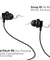 pTron Boom Buddy in-Ear Wired Earphones with Mic, Type-C Audio Connector, Immersive Stereo Sound with Deep Bass, 14mm Large Dynamic Drivers & 1.2M Nylon Braided Cable (Jet Black)
