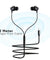 pTron Boom Buddy in-Ear Wired Earphones with Mic, Type-C Audio Connector, Immersive Stereo Sound with Deep Bass, 14mm Large Dynamic Drivers & 1.2M Nylon Braided Cable (Jet Black)