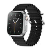pTron Pulsefit Ethos Smartwatch with 1.85" Full Touch Display, Bluetooth Calling, 600 NITS, Digital Crown, Metal Frame, 100+ Watch Faces, HR, SpO2, Voice Assist & 5 Days Battery Life (Silver)