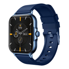 pTron Pulsefit Vibe Smartwatch with 1.85" Full Touch Display, Bluetooth Calling, 600 NITS, Digital Crown, 100+ Watch Faces, HR, SpO2, Sports Mode, Voice Assistant, 5 Days Battery Life & IP68 (Blue)