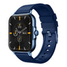 pTron Pulsefit Vibe Smartwatch with 1.85" Full Touch Display, Bluetooth Calling, 600 NITS, Digital Crown, 100+ Watch Faces, HR, SpO2, Sports Mode, Voice Assistant, 5 Days Battery Life & IP68 (Blue)