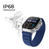 pTron Pulsefit Ultra Smartwatch with Bluetooth Calling, 2.01" Full Touch Display, 650 NITS, Digital Crown, Metal Frame, 100+ Watch Faces, HR, SpO2, Voice Assistant, IP68 & 5 Days Battery Life (Blue)