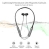 pTron Tangent Duo in Ear Wireless Headphones with Mic, 13mm Driver, Bluetooth V5.2, Dual Device Pairing, Fast Charging Type-C Wireless Neckband, Voice Assistant & IPX4 Water Resistant (Black/Cool Grey)