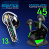 pTron Playbuds 2 TWS Earbuds with Mic (Raven Black)