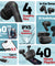 pTron Zenbuds X1 TWS Earbuds with Mic (Jet Black)