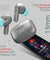 pTron Bassbuds Joy in-Ear Wireless Earbuds, Immersive Sound, 32Hrs Playtime, Clear Calls TWS Earbuds, Bluetooth V5.1 Headphone, Type-C Fast Charging, Voice Assist & IPX4 Water Resistant (Grey)