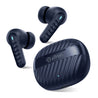 pTron Bassbuds Bliss TWS In-Ear Earbuds with 4 Quadpro Mics, 3D Audioscape, TruTalk ENC Calls, 40H Playtime, 50ms Low-Latency Game/Music Modes, BT5.3 Headphones,Type C Fast Charging & IPX5 (Navy Blue)