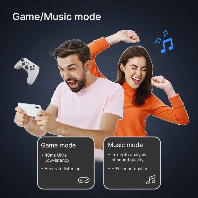 pTron Zenbuds 1 V2 ANC Bluetooth V5.3 in Ear Earbuds, 32Db Quietsound Tech, 13Mm Hyperdrivers with 4D Panaromic Audio, 4 Quadpro ANC Mics, 40Ms Low Latency Game/Music Modes & IPX5 (Dark Brown)