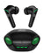 pTron Bassbuds Viper In-Ear TWS Earbuds, AptSense 40ms Gaming Latency, TruTalk AI-ENC Call, 32H Playtime, Deep Bass, BT5.3 Headphones, Touch Controls, Voice Assist, Type C Fast Charging (Jet Black)