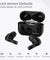 pTron Basspods P181 in-Ear TWS Earbuds with 32Hrs Total Playtime, Clear Calls, Bluetooth 5.1 Wireless Headphones, Stereo Audio, Touch Control, Type-C Fast Charging, IPX4 & Voice Assist (Pearl Black)