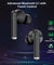 pTron Bassbuds Pixel In-Ear TWS Earbuds, HD Mic for Stereo Calls, Pristine Sound, 50ms Low Latency Movie/Gaming Modes, 35H Playtime, Bluetooth V5.1 Wireless Headphones, Touch Control & IPX4 (Pearl Black)