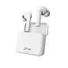 pTron Bassbuds Vista In-Ear TWS Earbuds, HD Mic for Clear Calls, Immersive Audio, Snug-fit Buds, Bluetooth v5.1 with Quick Pairing, Passive Noise Cancelation, Voice Assist & IPX4 (Snow White)