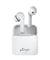 pTron Bassbuds Vista In-Ear TWS Earbuds, HD Mic for Clear Calls, Immersive Audio, Snug-fit Buds, Bluetooth v5.1 with Quick Pairing, Passive Noise Cancelation, Voice Assist & IPX4 (Snow White)