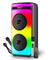 pTron Fusion Party Pro 100W Karaoke Bluetooth Party Speaker with 3M Wired Microphone & Wireless Microphone, Powerful Sound, Echo Control, BT5.0/USB/SD Card/AUX Playback & Remote Control (Satin Black)