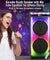 pTron Fusion Party Pro 100W Karaoke Bluetooth Party Speaker with 3M Wired Microphone & Wireless Microphone, Powerful Sound, Echo Control, BT5.0/USB/SD Card/AUX Playback & Remote Control (Satin Black)