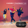 pTron Fusion Rock V2 16W Portable Bluetooth Speaker with Punchy Sound, 6Hrs Playtime, Speaker for Phone/Laptop/Tablets/Projectors, BT5.0/Aux/TF Card/USB Drive Playback & TWS Function (Black)