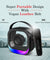 pTron Fusion Moment V2 10W Mini Bluetooth Speaker with Wireless Karaoke Mic, Pristine Sound, RGB Lights, Funny Voice Change Effects, 6Hrs Playtime, Bluetooth V5.3 & Type-C Fast Charging Port (Black)