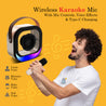 pTron Fusion Moment Mini BT Karaoke Speaker (Beige)
