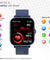 pTron Pulsefit P261 Smartwatch with BT Calling, 1.7" Full Touch Display, 500 NITs Screen, Heart Rate Monitor, SpO2, 100+ Watch Faces, Notifications, 5 Days Runtime, Sports Mode & IP68 Waterproof(Blue)