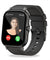 pTron Pulsefit P261 Smartwatch with BT Calling, 1.7" Full Touch Display, 500 NITs Screen, Heart Rate Monitor, SpO2, 100+ Watch Faces, Notifications, 5 Days Runtime, Sports Mode & IP68 Waterproof (Black)