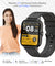 pTron Pulsefit P261 Smartwatch with BT Calling, 1.7" Full Touch Display, 500 NITs Screen, Heart Rate Monitor, SpO2, 100+ Watch Faces, Notifications, 5 Days Runtime, Sports Mode & IP68 Waterproof (Black)