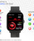 pTron Pulsefit P261 Smartwatch with BT Calling, 1.7" Full Touch Display, 500 NITs Screen, Heart Rate Monitor, SpO2, 100+ Watch Faces, Notifications, 5 Days Runtime, Sports Mode & IP68 Waterproof (Black)