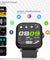 pTron Pulsefit P261 Smartwatch with BT Calling, 1.7" Full Touch Display, 500 NITs Screen, Heart Rate Monitor, SpO2, 100+ Watch Faces, Notifications, 5 Days Runtime, Sports Mode & IP68 Waterproof (Black)