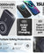 pTron Dynamo Arc 10000mAh 22.5W USB Fast Charging Nano Magnetic Power Bank, 15W Magnetic Wireless Charging, 20W PD/Type C Fast Charging, 3 Outputs/1 Input & Multiple Layers of Protection (Matt Black)