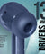 pTron Zenbuds Evo X1 Max in-Ear TWS Earbuds, 200 Hours Playtime, Emergency Power Bank, Quad Mic & TruTalk ENC for Calls, 13mm Drivers, 40ms Low Latency, BT v5.3, Type-C Fast Charging (Navy Blue)