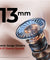 pTron Bassbuds Glide in-Ear TWS Earbuds with Dual Ultra HD Mic & TruTalk AI-ENC, 13mm HyperDrive Transducers, 45H Playtime, 45ms HyperLow-Latency, BT v5.3, Type-C Charging & IPX5 (Black)