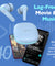 pTron Zenbuds Evo X2 TWS Earbuds (Sky Blue)