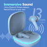 pTron Zenbuds Evo X2 TWS Earbuds (Sky Blue)