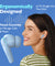 pTron Bassbuds Xcite in-Ear TWS Earbuds with Quad Mic & ENC Calls, 50H Playtime, 40ms Low Latency Sync, Bluetooth 5.3 Headphones, Type-C Fast Charging & IPX5 Water Resistant (Blue)