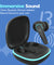 pTron Zenbuds Evo X2 in-Ear TWS Earbuds with Quad Mic & TruTalk ENC Calls, 50Hrs Playtime, 40ms Low Latency Sync, Bluetooth v5.3, Type-C Fast Charging & IPX5 Water Resistant (Jet Black)
