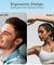 pTron Bassbuds Sports ENC TWS Earbuds, Built-in HD Mic for Stereo Calls, Earhooks, 48H Playtime, Snug-fit In-Ear Design, BT v5.3, Immersive Sound, Movie/Music Mode, IPX4 & Type-C Charging (Jet Black)