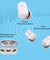 pTron Basspods P11 In-Ear TWS Earbuds with Built-in Mic, Mini Size, 24hrs Playtime, Pristine Sound, Movie/Music Modes, Bluetooth V5.1,Voice Assistant, Touch Control, Type-C Charging & IPX4 (Snow White)